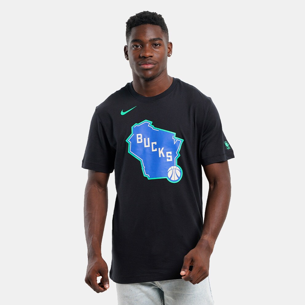 Nike NBA Milwaukee Bucks City Edition Ανδρικό T-shirt