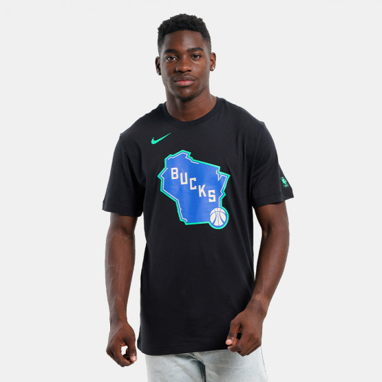 Nike NBA Milwaukee Bucks City Edition Ανδρικό T-shirt