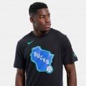 Nike NBA Milwaukee Bucks City Edition Ανδρικό T-shirt