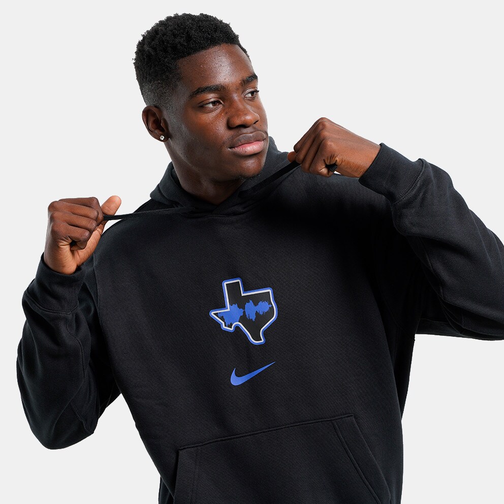 Nike NBA Dallas Mavericks City Edition Ανδρική Μπλούζα με Κουκούλα