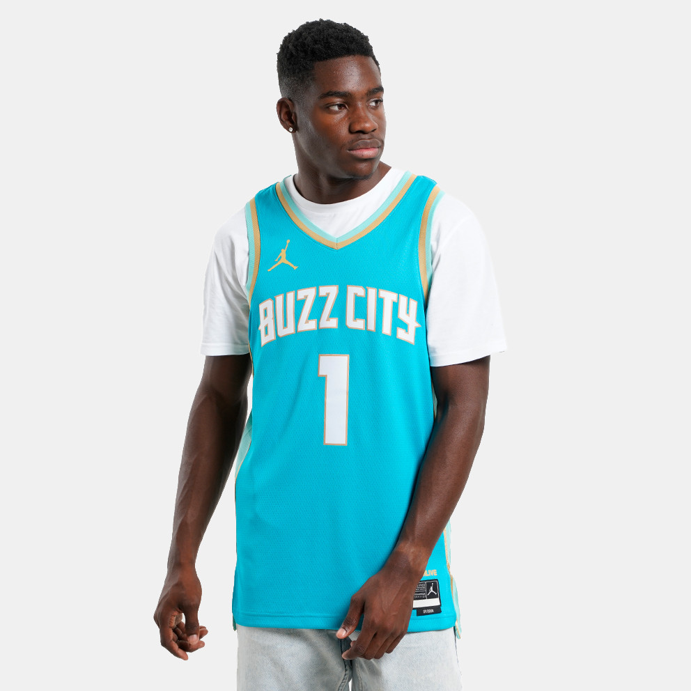 Nike Nike Dri-FIT NBA Lamelo Ball Hornets Buzz City Edition 2023 Swingman Μπασκετική Φανέλα (9000164703_72854)