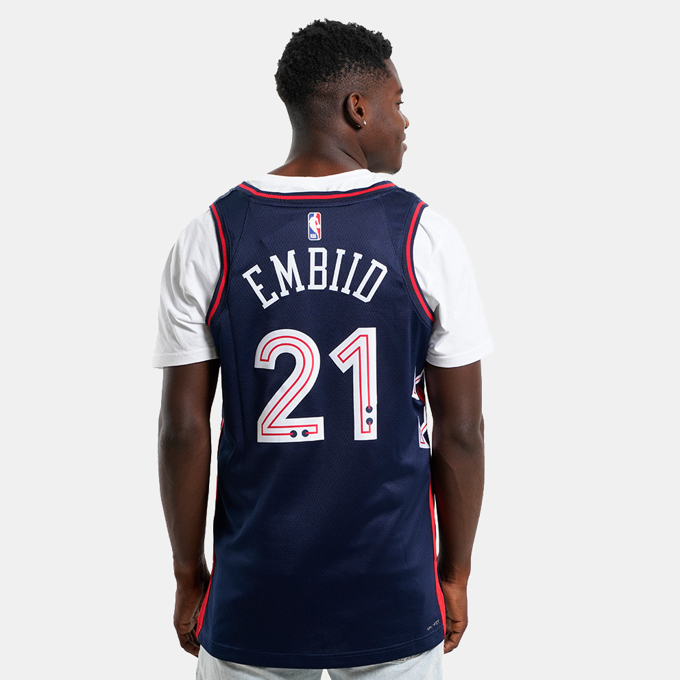 Nike Dri-FIT NBA Joel Embiid Philadelphia 76ers City Edition 2023 Swingman Μπασκετική Φανέλα (9000164711_72857) φωτογραφία