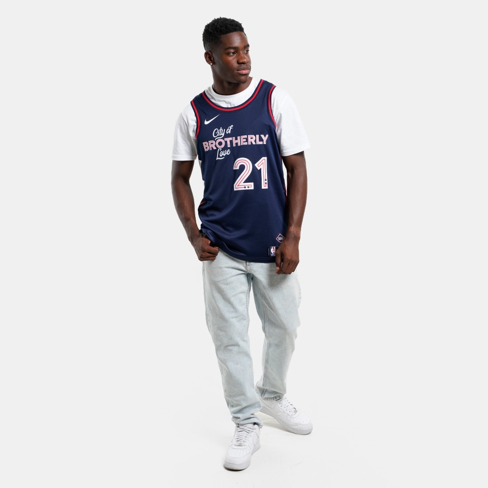 Nike Dri-FIT NBA Joel Embiid Philadelphia 76ers City Edition 2023 Swingman Ανδρική Φανέλα