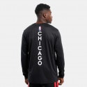 Nike Dri-FIT NBA Chicago Bulls City Edition Ανδρική Μπλούζα με Μακρύ Μανίκι