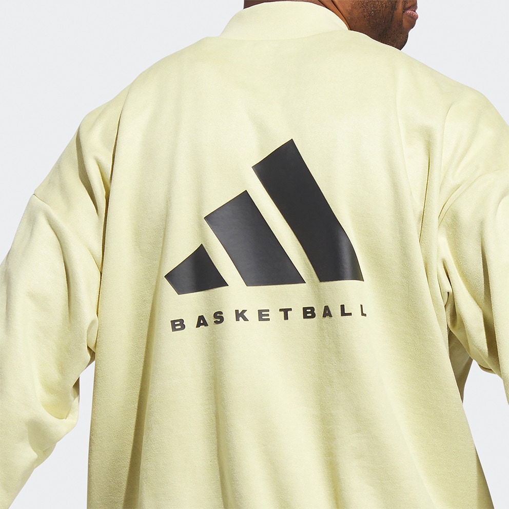 adidas Performance Basketball Crew Sueded Unisex Μπλούζα Φούτερ