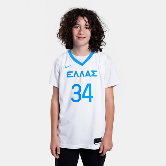 Nike Greece Giannis Antentokounmpo Limited Basketball Kids' Jersey