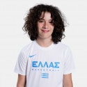 Nike Greece 2023 Παιδικό Mπασκετικό T-Shirt