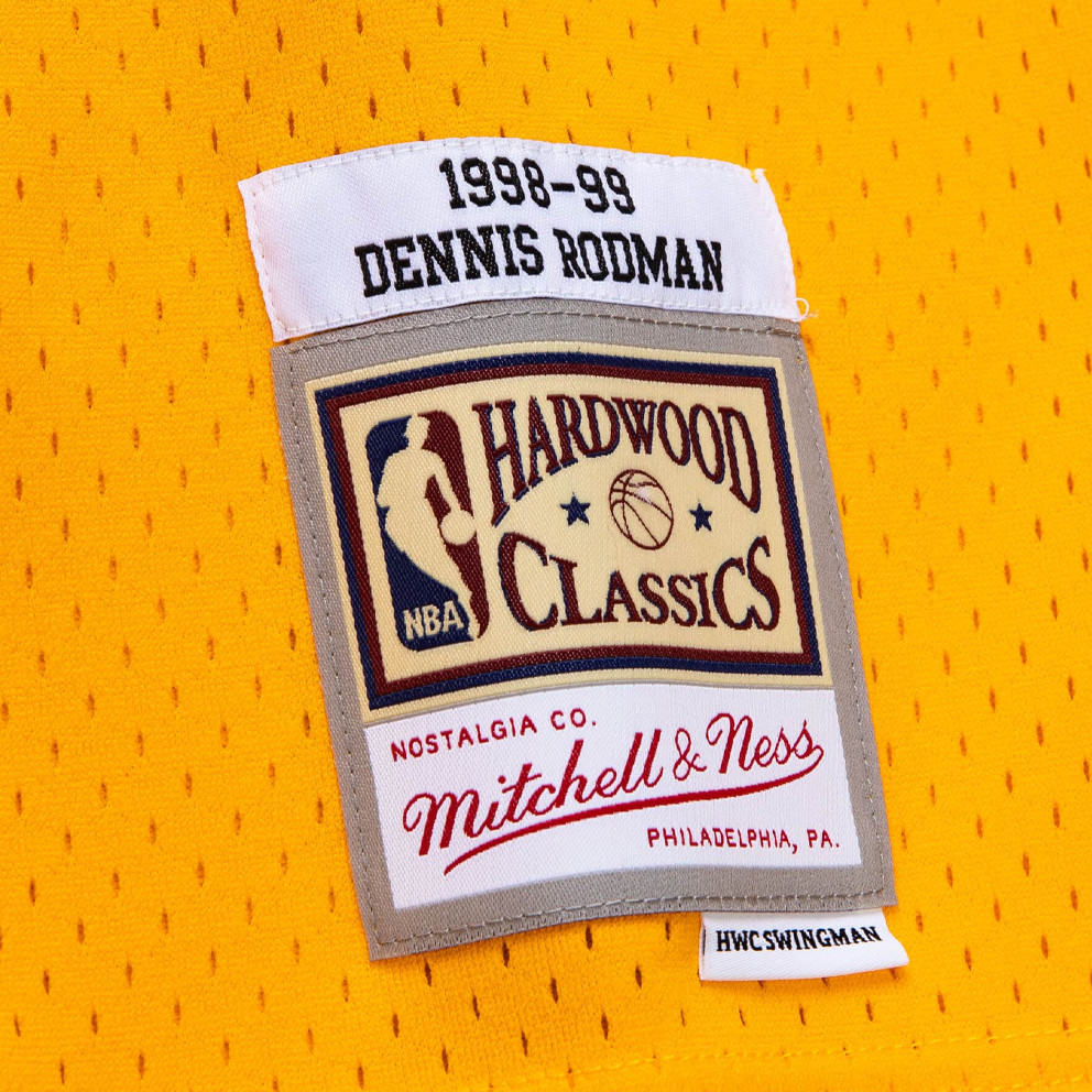 Mitchell & Ness Swingman Dennis Rodman Los Angeles Lakers 73 Ανδρική Μπασκετική Φανέλα