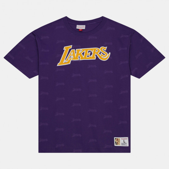 Mitchell & Ness Nba Aop S/S Top Lakers
