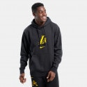 Nike NBA Los Angeles Lakers Club Fleece City Edition Ανδρική Μπλούζα με Κουκούλα