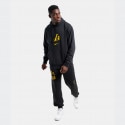 Nike NBA Los Angeles Lakers Club Fleece City Edition Ανδρική Μπλούζα με Κουκούλα