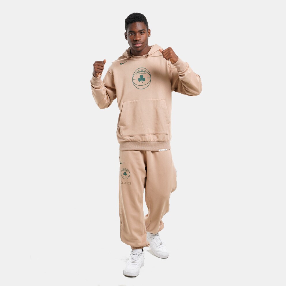 Nike NBA Boston Celtics Standard Issue 2023/24 City Edition Courtside Ανδρική Μπλούζα με Κουκούλα