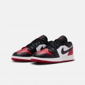 Air Jordan 1 Low "Bred Toe" Kids' Shoes