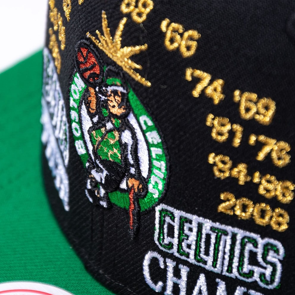 Mitchell & Ness Champ Is Here Snapback Boston Celtics Cap