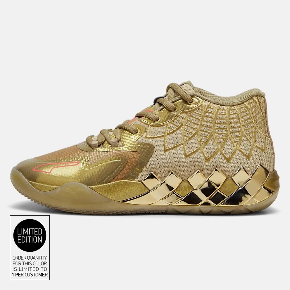 Puma x LaMelo Ball Mb.01 "Golden Child" Ανδρικά Μπασκετικά Μποτάκια