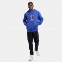 Nike NBA New York Knicks Club Fleece City Edition Ανδρική Μπλούζα με Κουκούλα