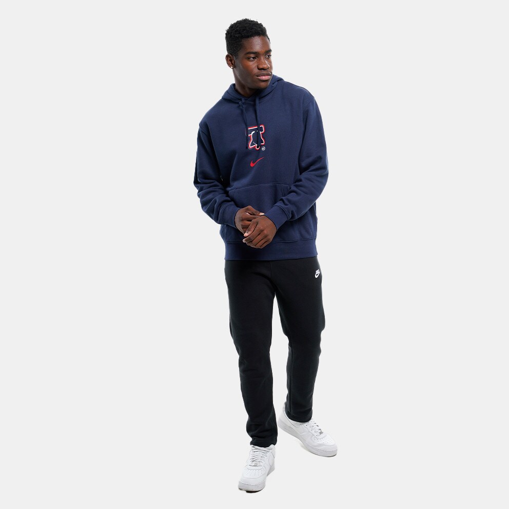 Nike Nike ΝΒΑ Philadelphia 76ers Club Fleece City Edition Ανδρική Μπλούζα με Κουκούλα