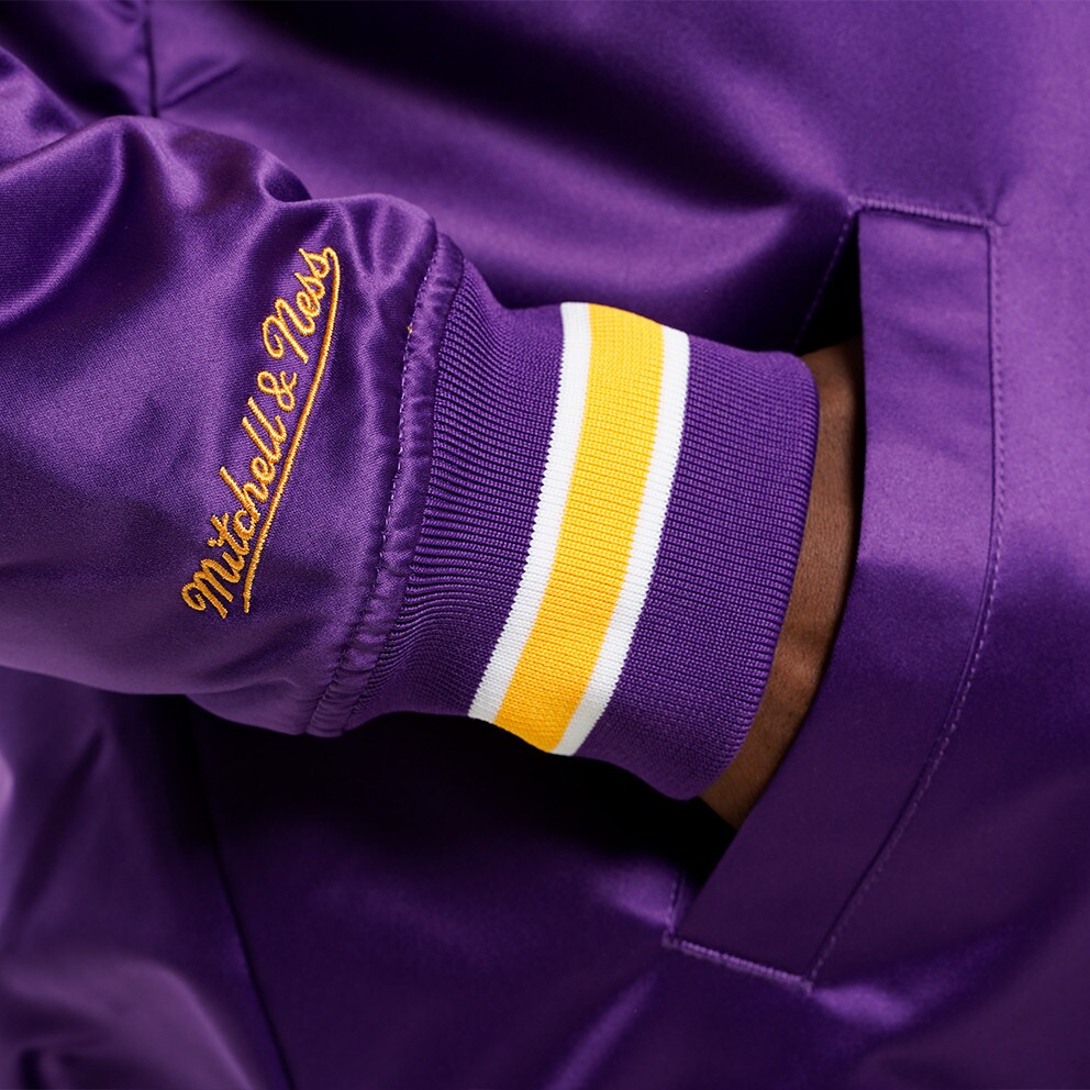 Mitchell & Ness Nba Heavyweight Satin Jacket Laker