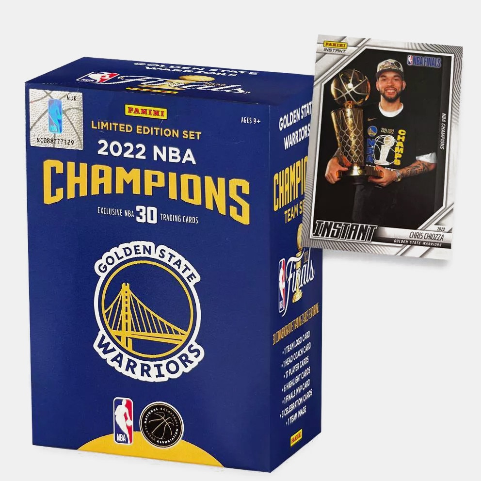 Panini Champions Set 2022 - Golden State Limited Edition Κουτί Με Κάρτες