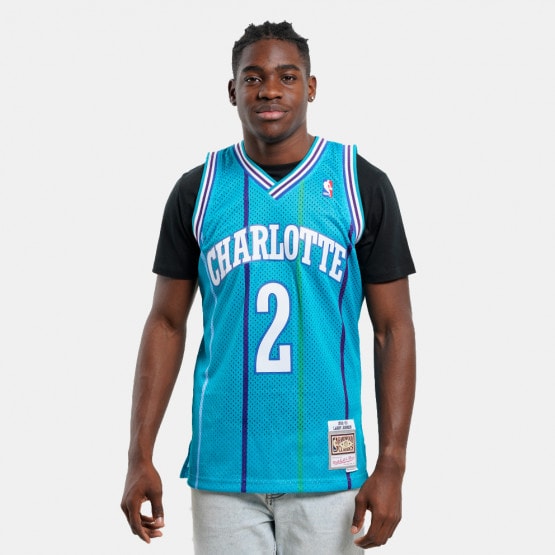 Mitchell & Ness NBA Larry Johnson Charlotte Hornets 1992-93 Swingman Ανδρική Μπασκετική Φανέλα