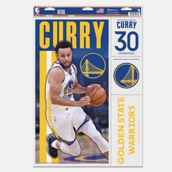 Wincraft Nba Mudcl 11X17 (4) Curry/Gsw