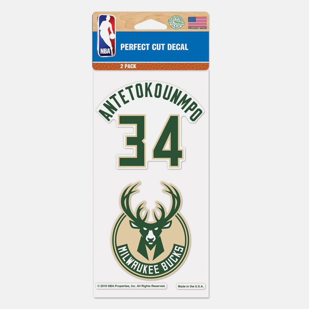 Wincraft Wincraft Nba Clr Dcl 4X8 Set Ante/Bucks (9000179230_76371)
