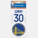 Wincraft Nba Clr Dcl 4X8 Set Curry/Gsw