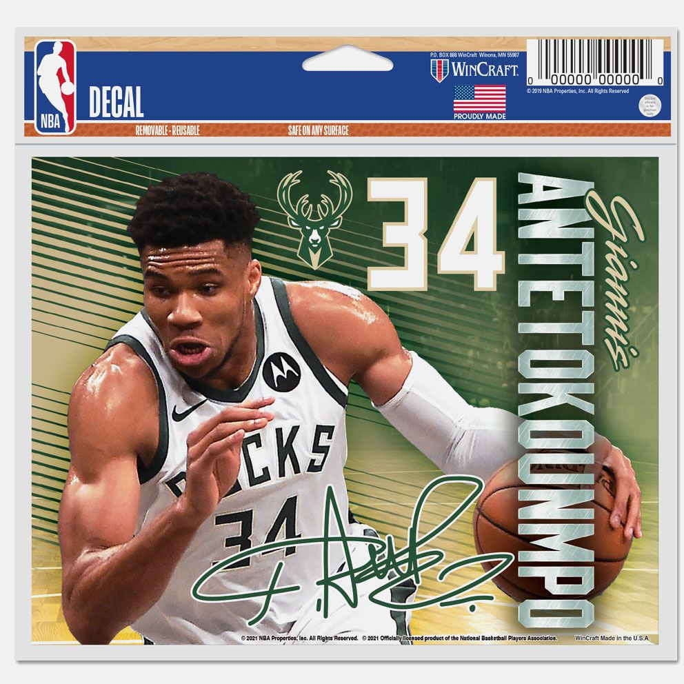 Wincraft Wincraft Nba Mudcl 5.5X5.75 Ante/Bucks (9000179260_76371)