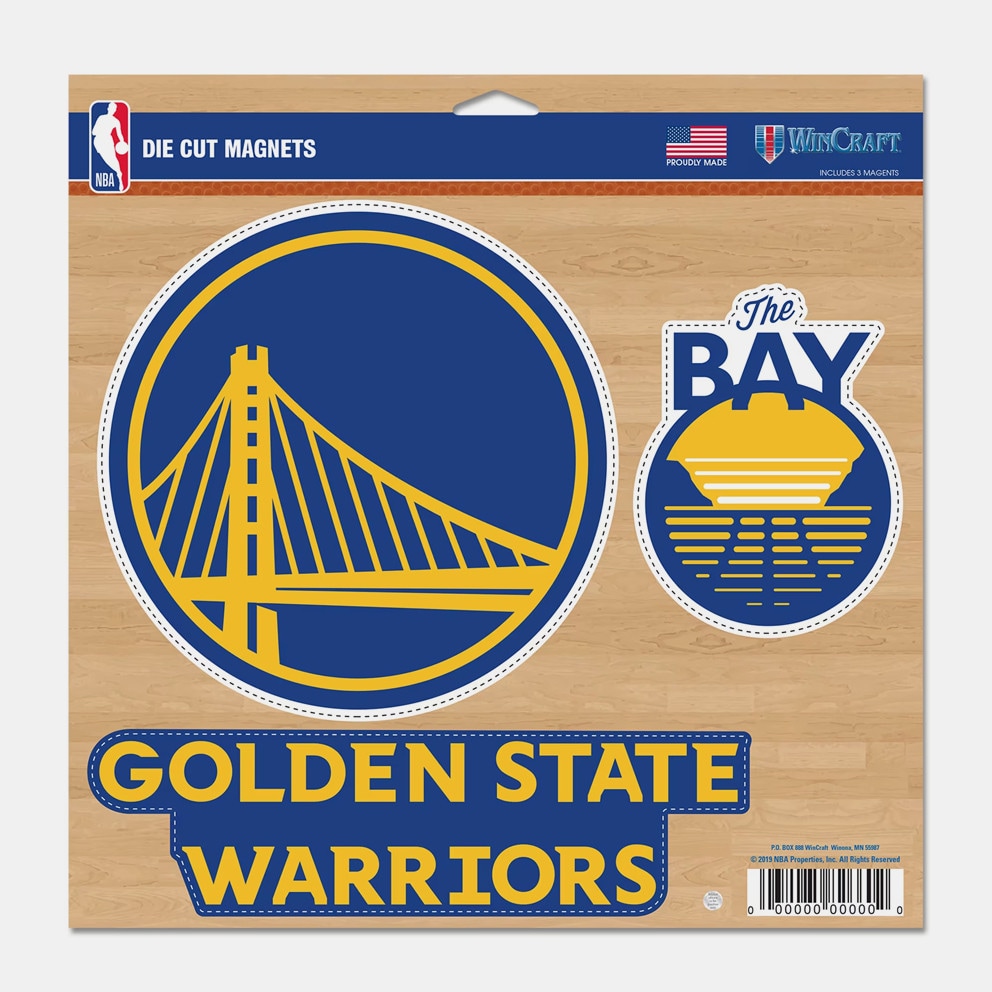 Wincraft Nba Fan Mag 11X11 Gs Warriors