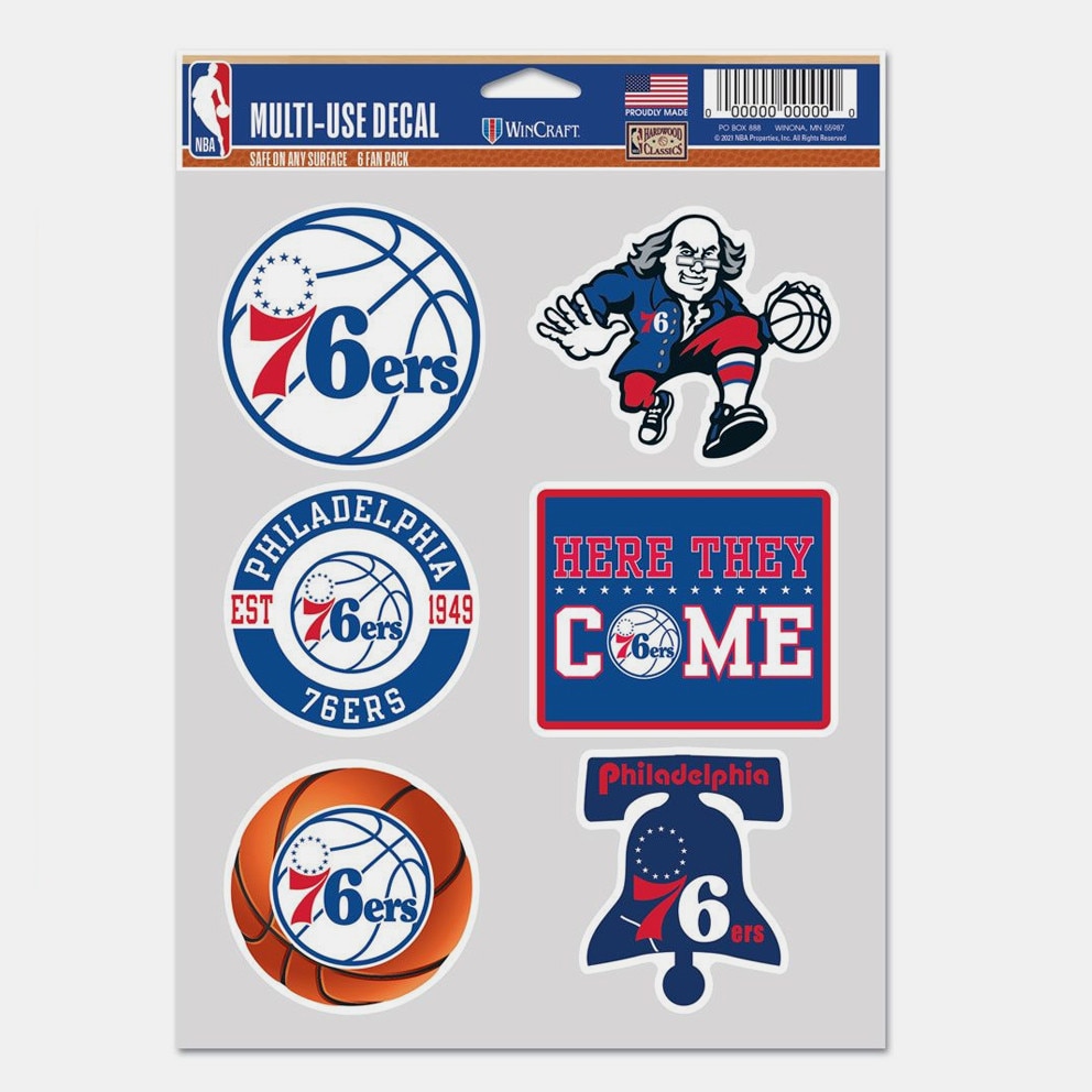 Wincraft Nba Fdcl 5.5X7.75 6Pk 76Ers