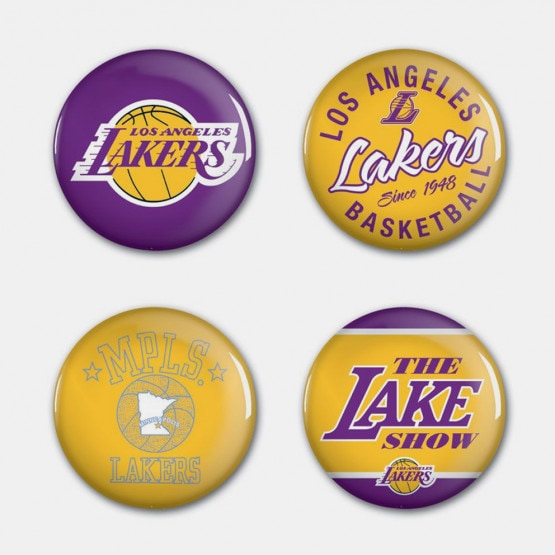 Wincraft Nba Btn 4Pk La Lakers