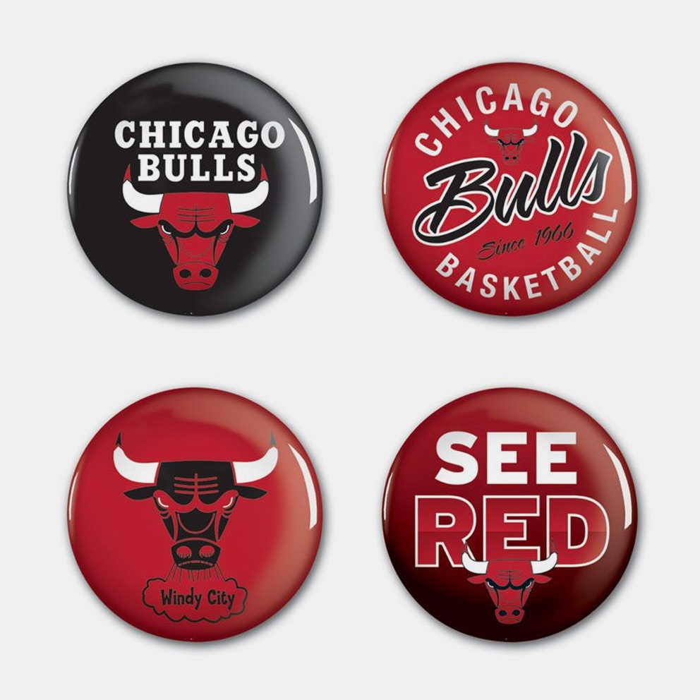 Wincraft Wincraft Nba Btn 4Pk C Bulls (9000179208_16406)