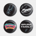 Wincraft Nba Btn 4Pk Sa Spurs