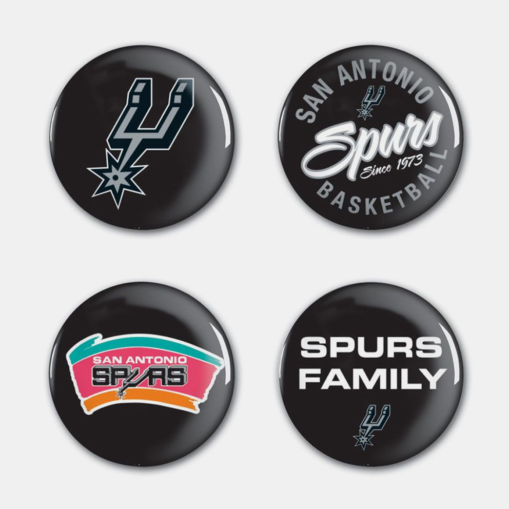 Wincraft Wincraft Nba Btn 4Pk Sa Spurs (9000179213_76363)