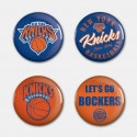 Wincraft Nba Btn 4Pk Ny Knicks