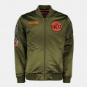 Mitchell & Ness NBA New York Knicks Satin Bomber Men's Jacket