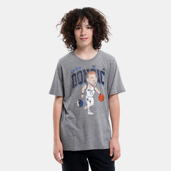 NBA Dallas Mavericks Luka Doncic Court Side Triblend Kids' T-shirt