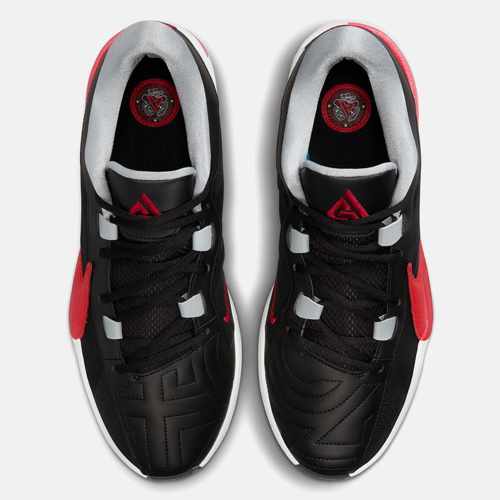 Nike Zoom Freak 5 "Black University Red" Ανδρικά Μπασκετικά Παπούτσια