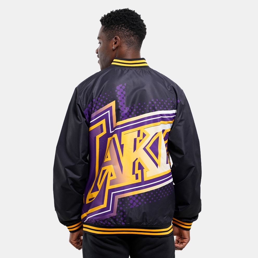 Mitchell & Ness Nba Big Face 7.0 Jacket Lakers-Los