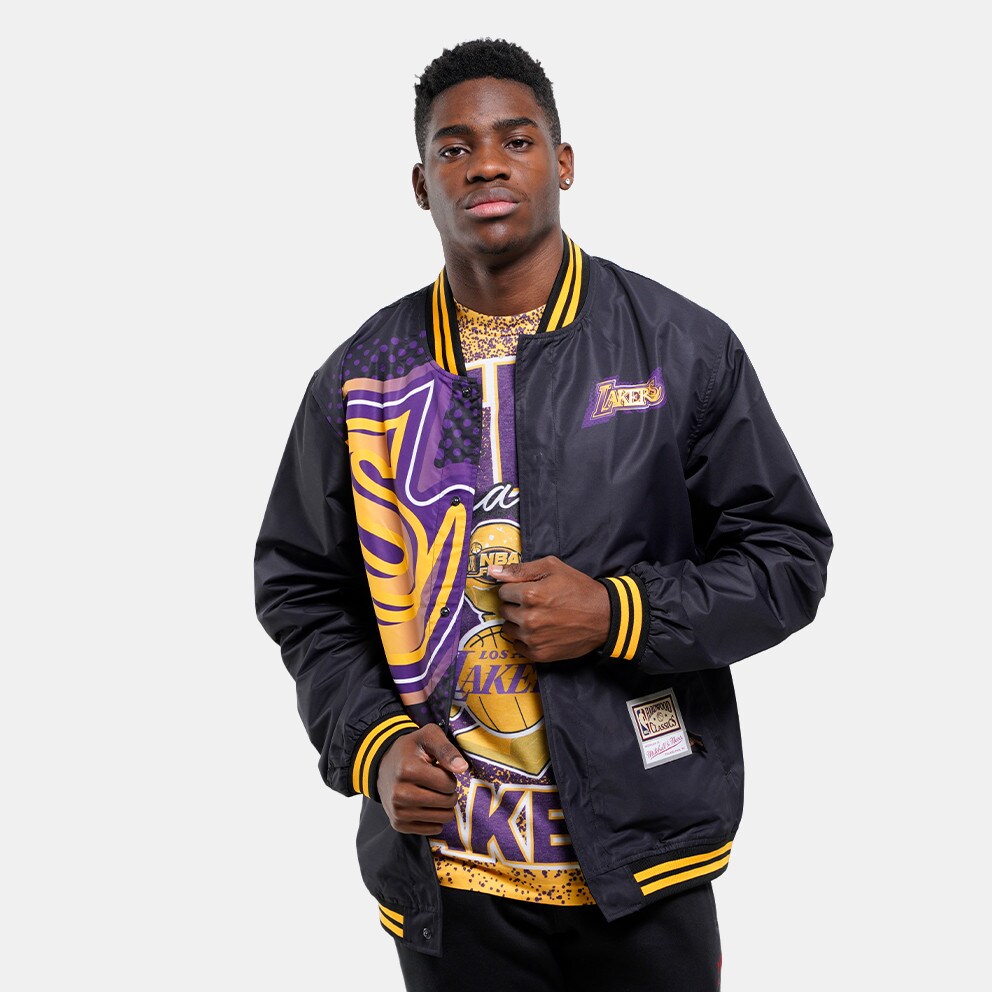 Mitchell & Ness Nba Big Face 7.0 Jacket Lakers-Los