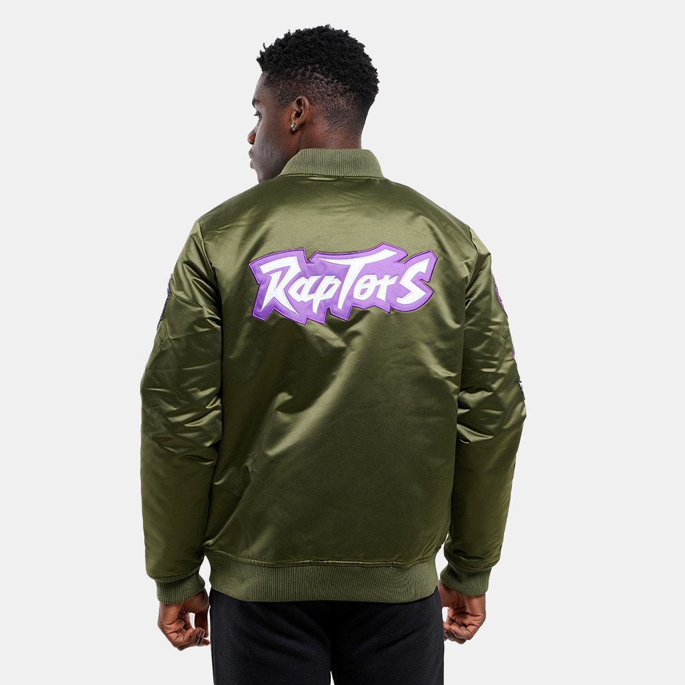 Mitchell & Ness NBA Toronto Raptors Satin Bomber Ανδρικό Μπουφ΄άν