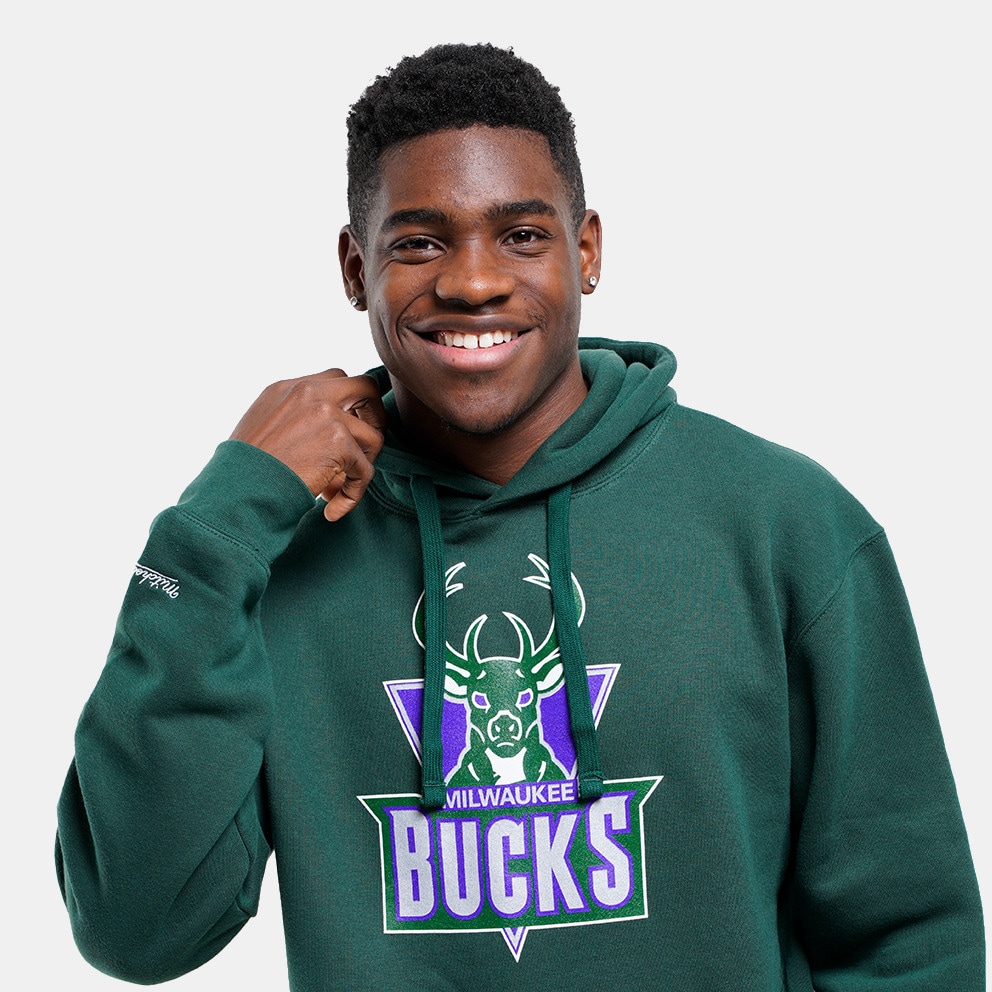 Mitchell & Ness NBA Milwaukee Bucks Logo Μen's Hoodie