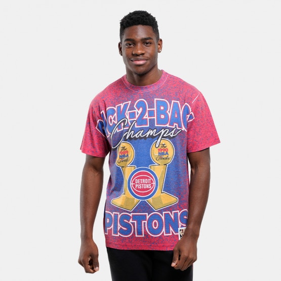 Mitchell & Ness Detroit Pistons Champ City Sublimated Men's T-shirt