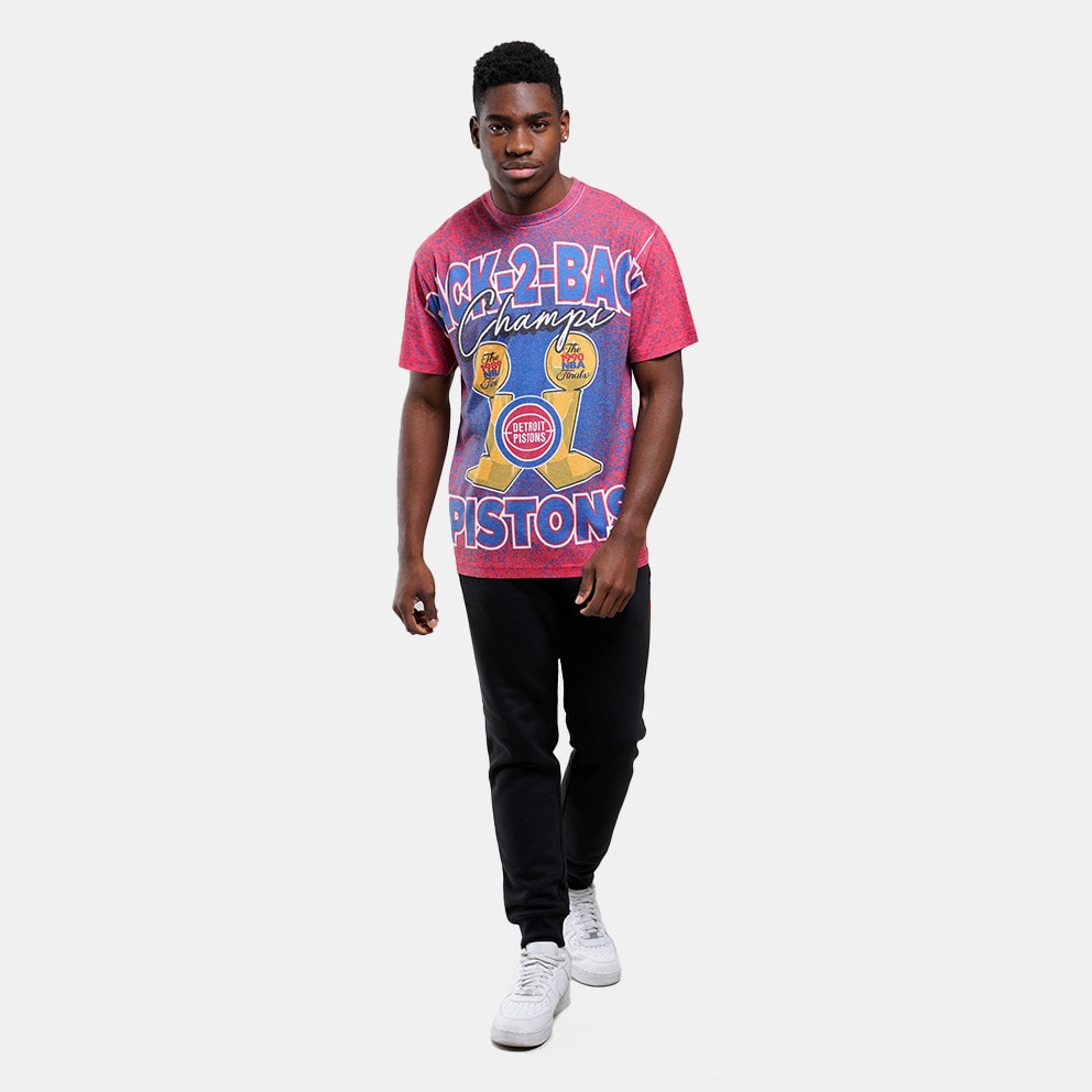 Mitchell & Ness Detroit Pistons Champ City Sublimated Men's T-shirt