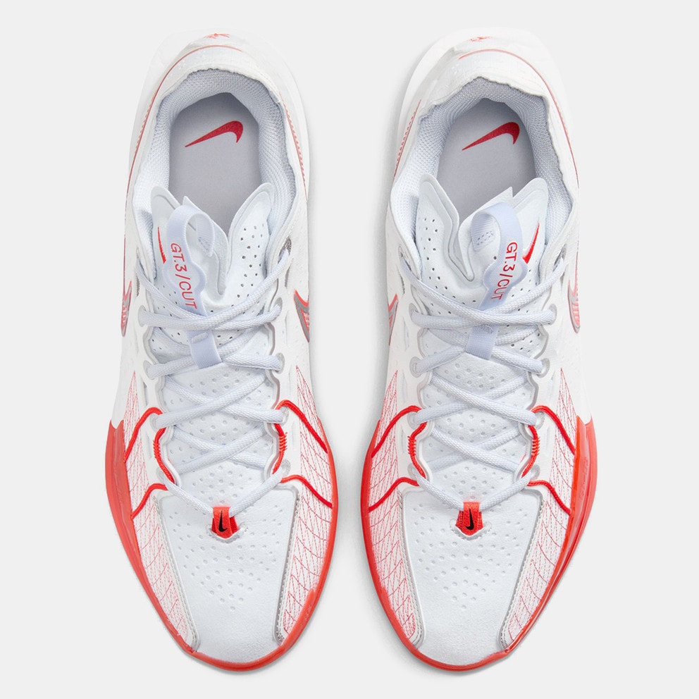 Nike G.T. Cut 3 "White Picante Red" Ανδρικά Μπασκετικά Παπούτσια