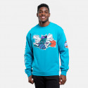 Mitchell & Ness NBA Charlotte Hornets There And Back Fleece Crew Men's Sweatshirt