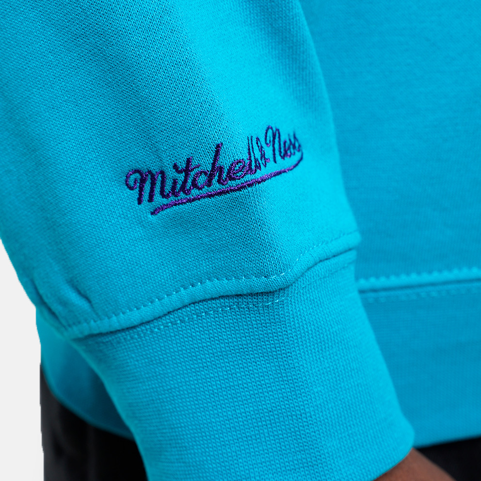 Mitchell & Ness NBA Charlotte Hornets There And Back Fleece Crew Ανδρική Μπλούζα Φούτερ