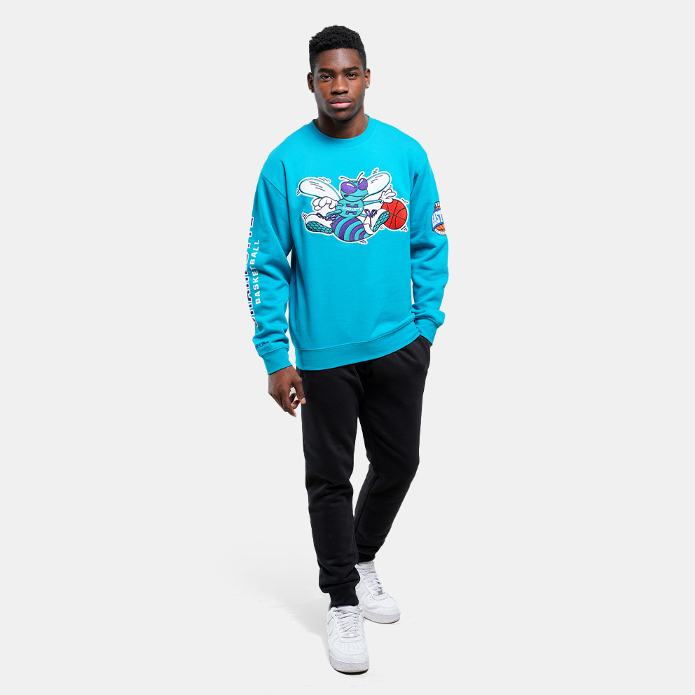 Mitchell & Ness NBA Charlotte Hornets There And Back Fleece Crew Men's Sweatshirt