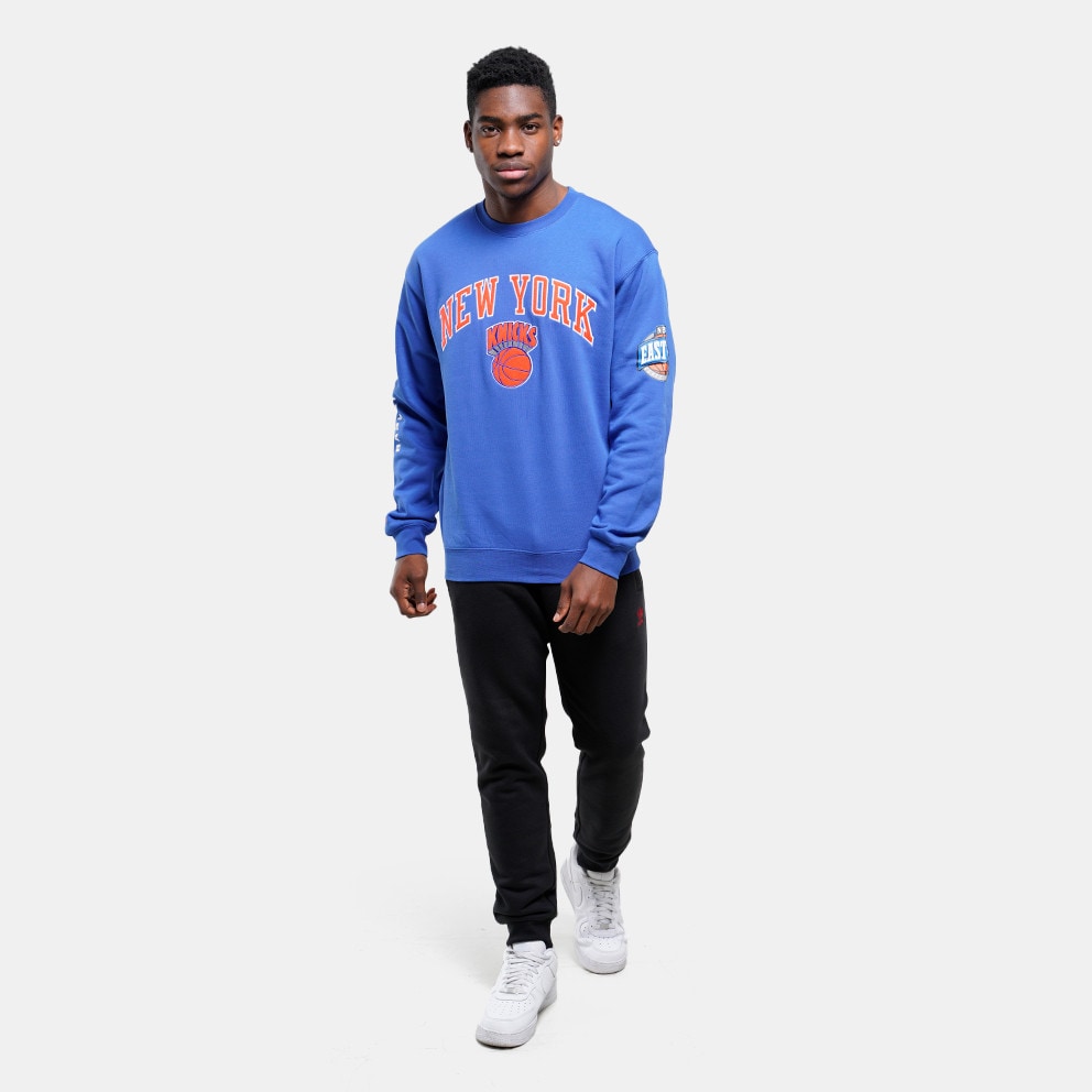 Mitchell & Ness NBA New York Knicks There And Back Fleece Crew Men's Sweatshirt