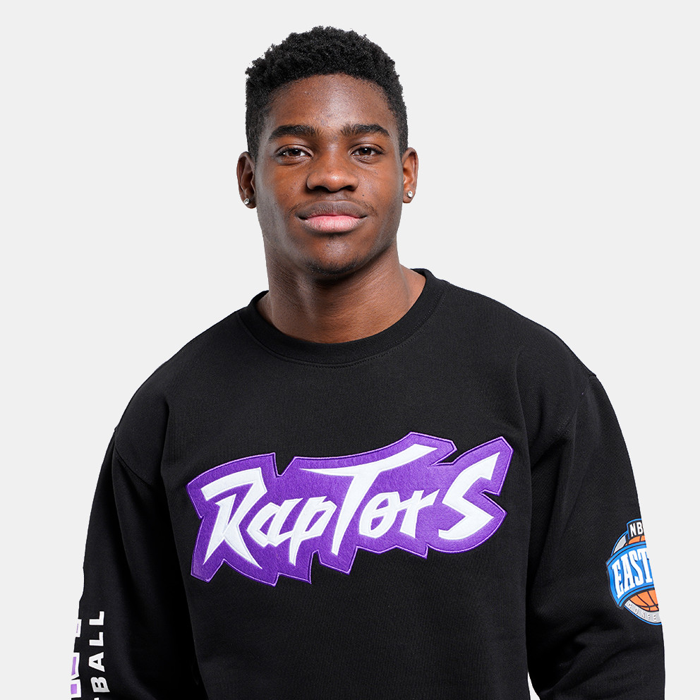 Mitchell & Ness NBA Toronto Raptors There And Back Fleece Crew Ανδρική Μπλούζα Φούτερ